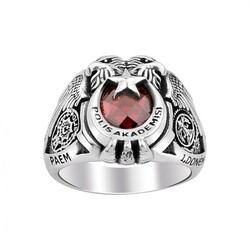 Çift Kartal Başlı Polis Akademisi Yüzüğü