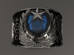 Deniz Kuvvetleri Harekat Birim Yüzüğü Eve Teslim