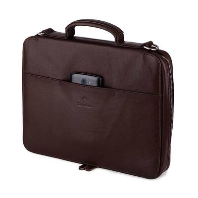 Exclusive Hakiki Deri Organizer Çanta Kahverengi - 1