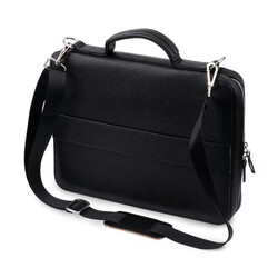 Exclusive Hakiki Deri Organizer Çanta Siyah - 3