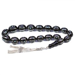 Firuze İşlemeli 17li Oltu Stres Tesbih