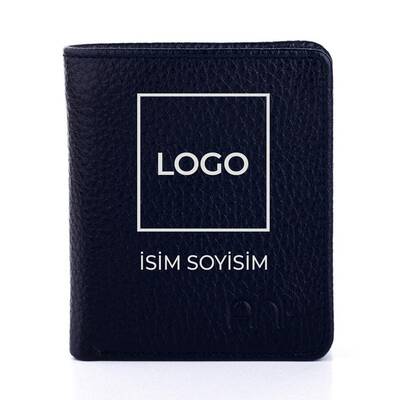 Fonksiyonel Hakiki Deri Bozuk Para Bölmeli Klasik Erkek Cüzdan Lacivert - 3
