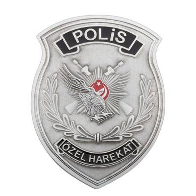 Mineli Polis Özel Harekat Cüzdan Rozeti