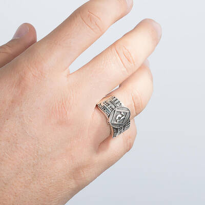 Pertevniyal Lisesi Okul Yüzüğü - 4