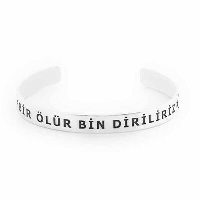 Pâye Ay Yıldız Gümüş Bileklik - 2