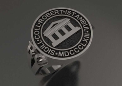 Robert College 2022 Yüzüğü -İnce Model - Thumbnail