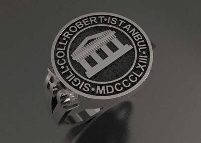 Robert College 2022 Yüzüğü -İnce Model