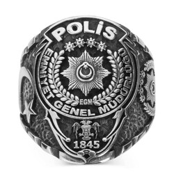 Taşsız Polis Yüzüğü - Thumbnail