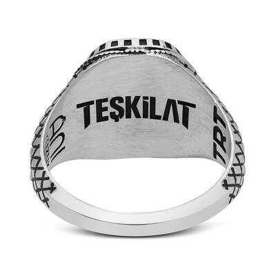 Teşkilat Dizisi Yüzüğü (Kadın 925 Ayar Gümüş Ay Yıldızlı)