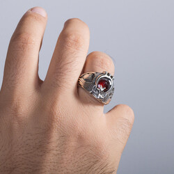 Anı Yüzük - Türkün Kudreti Yüzüğü (Osmanlı Arması - Osmanlı Tuğrası)