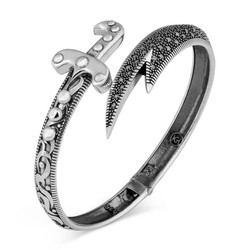 Zülfikarın Gücü 925 Ayar Gümüş Erkek Bileklik